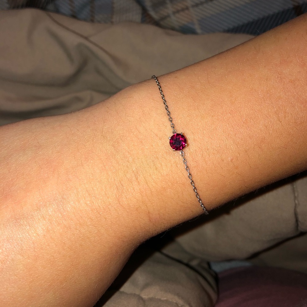 July birthstone bracelet